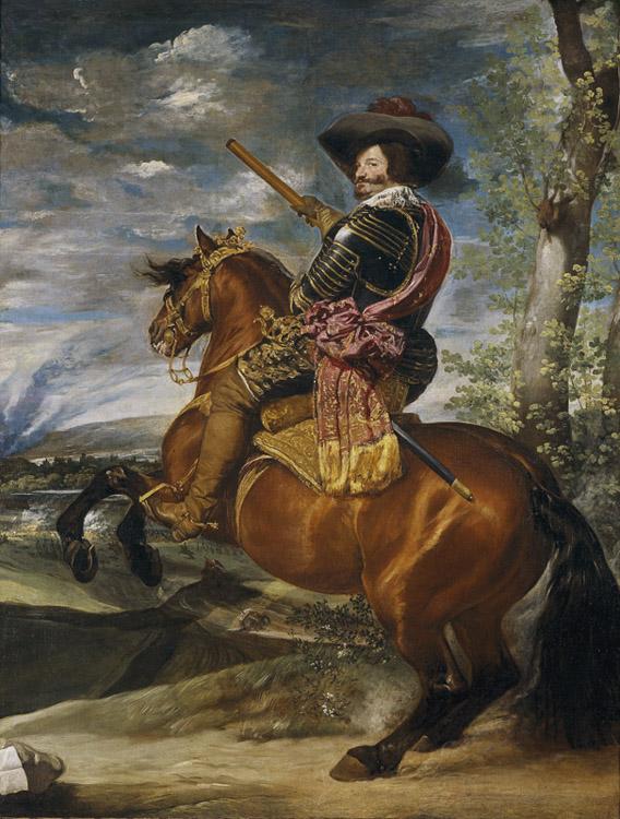 Diego Velazquez Count-Duke of Olivares on Horseback (df01)